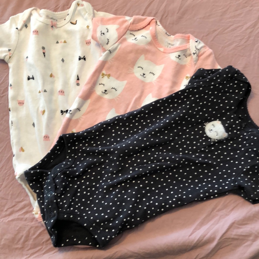 Bundle of Kitty Themed Bodysuits